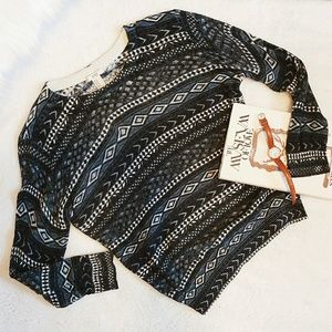 ❌SOLD❌ F21 · Blue Fair Isle Sweater